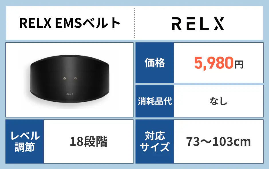 RELX EMSベルト