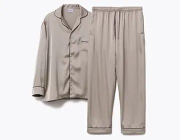 BAKUNE Pajamas Satin