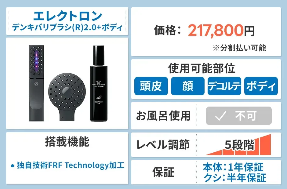 エレクトロン デンキバリブラシ