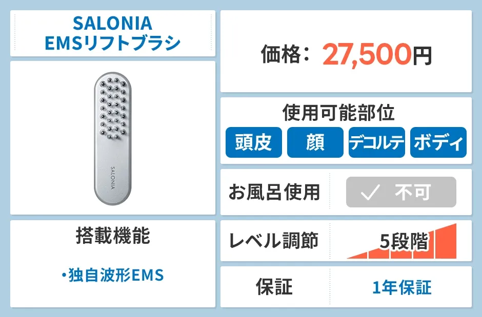 SALONIA EMSリフトブラシ