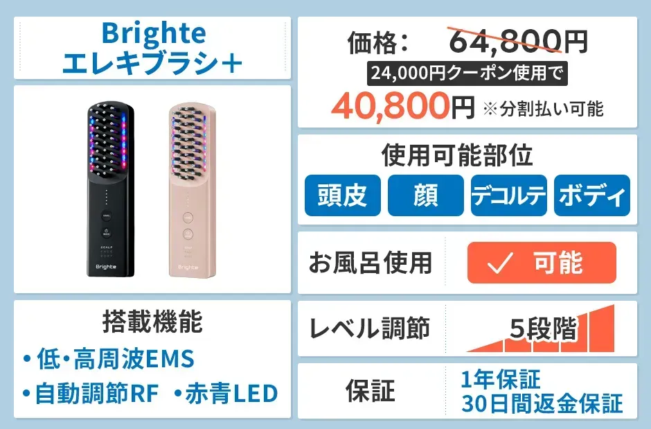 Brighte エレキブラシ＋