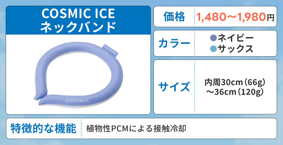COSMIC ICE ネックバンド