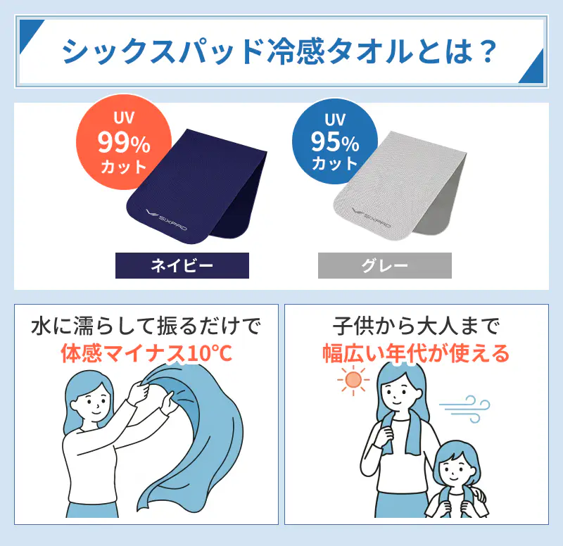 シックスパッド 冷感タオルの効果と使い方！振るだけで体感マイナス10