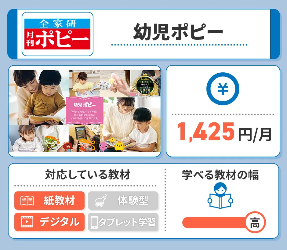 幼児ポピーの特徴