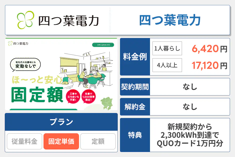 四つ葉電力