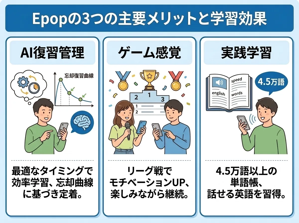 Epopが選ばれる3つの理由