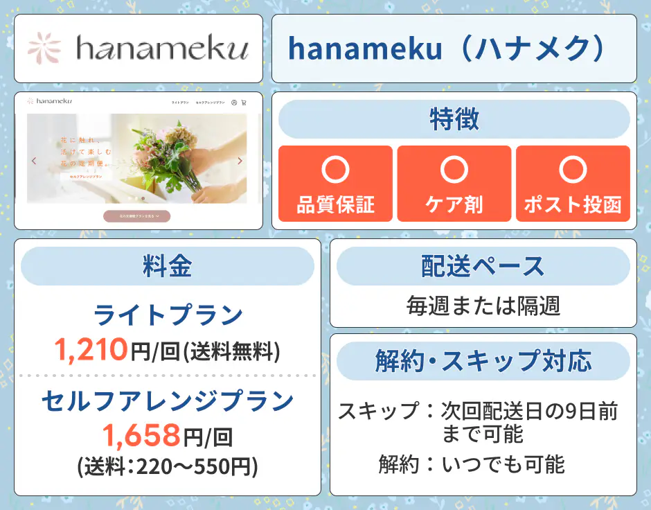 ハナメク
