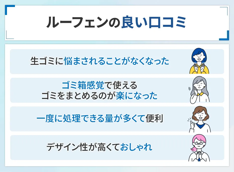 ルーフェンの良い口コミ