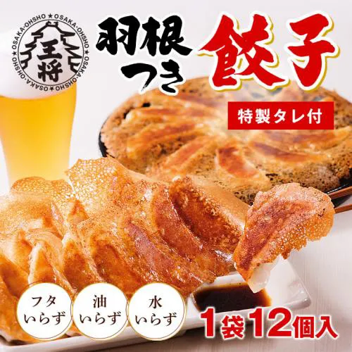 大阪王将 羽根つき餃子12個入