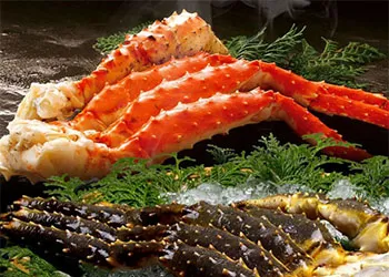 越前かに職人 甲羅組のカニ、特大＆極太たらばがに 生＆ボイル食べ比べセット（900g）