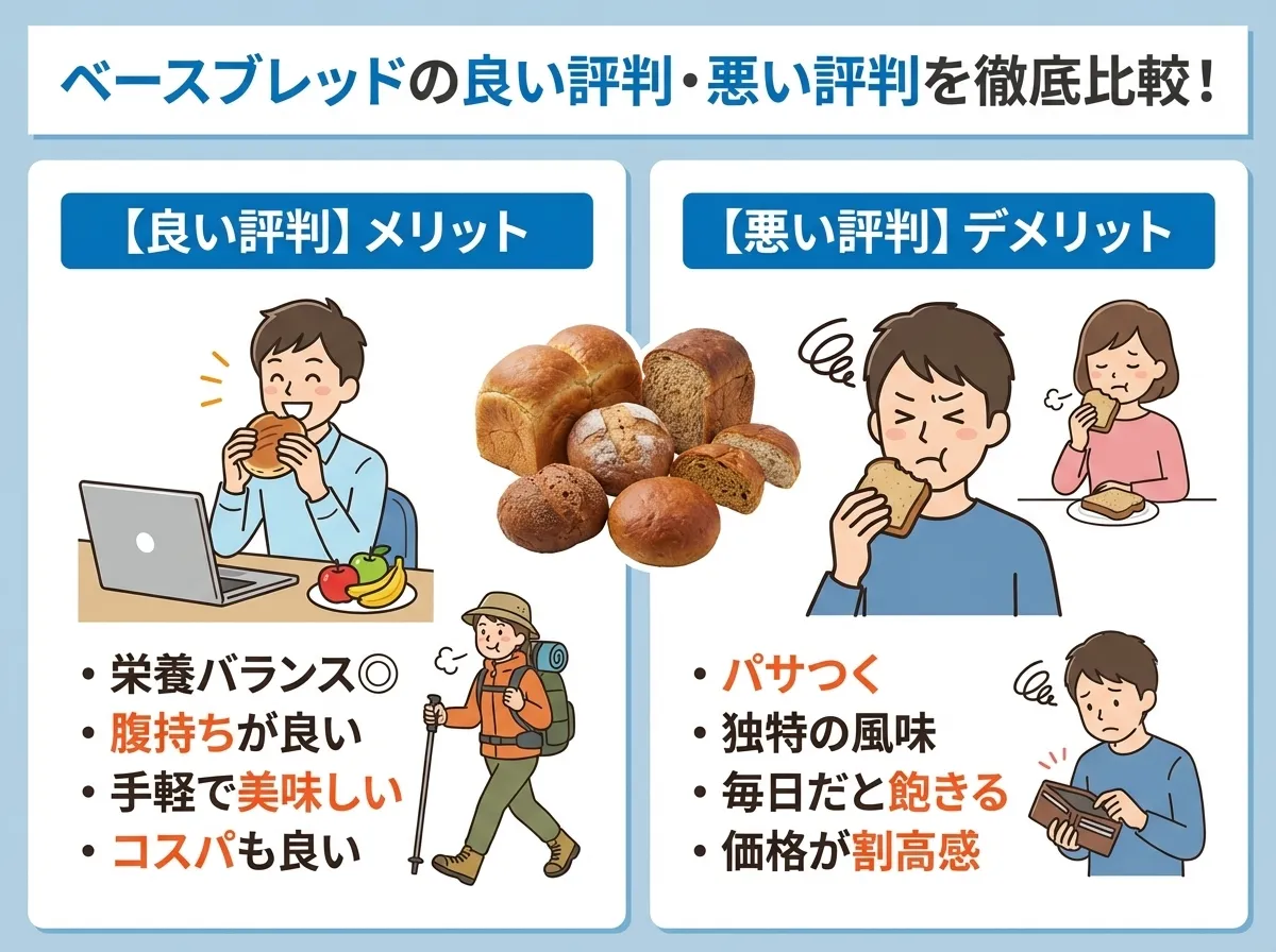 ベースブレッドの口コミと評判