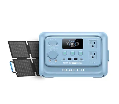 BLUETTI ポータブル電源AORA 30 V2+60Wソーラーパネル