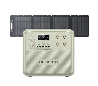 BLUETTI ポータブル電源 AORA 100+120W ソーラーパネル