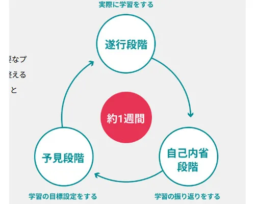独自メソッドで週ごとの学習サイクルを実践