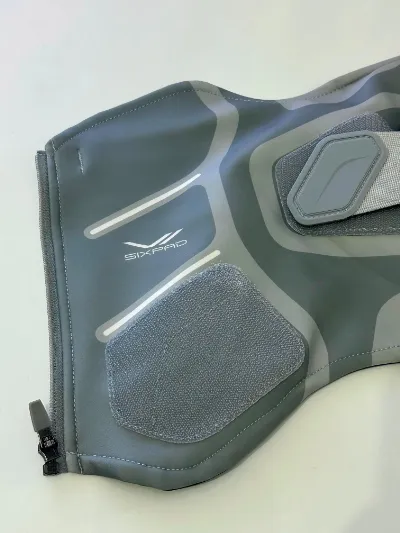 シックスパッド メディカルコア物チャック部分