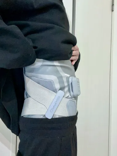 シックスパッド メディカルコア着用横から