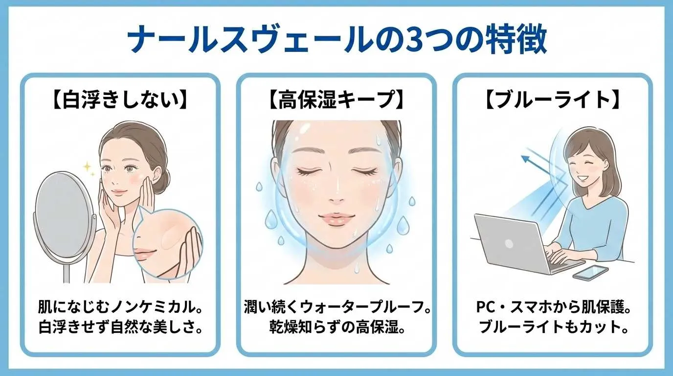 ナールスヴェールの3つの特徴