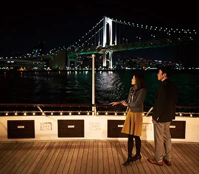 東京湾ディナークルージングコース