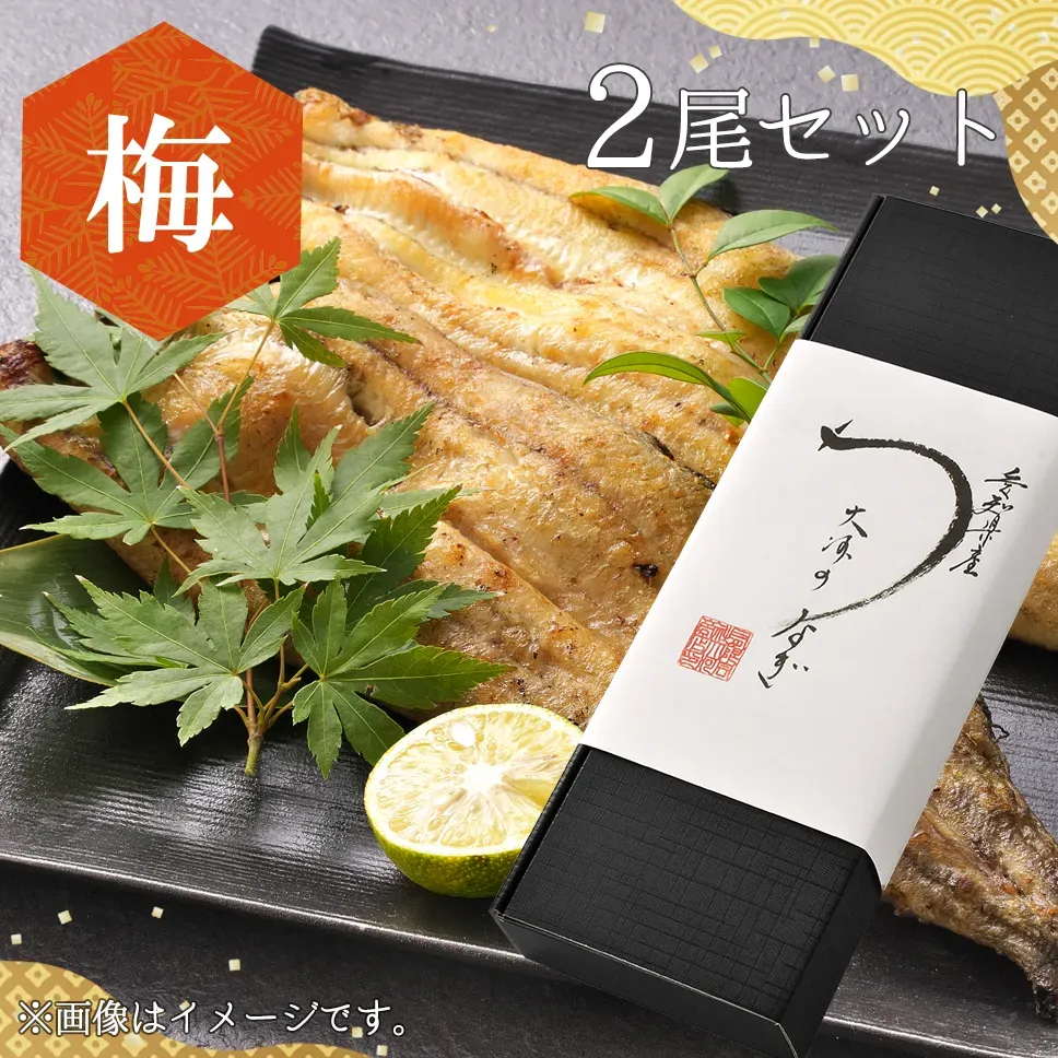 白焼き贈答用梅2尾セット